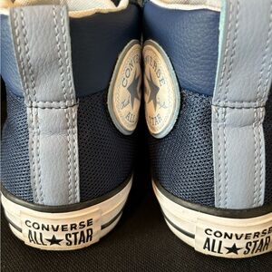 Converse Blue High-Top Chuck Taylor Sneakers Classic Style